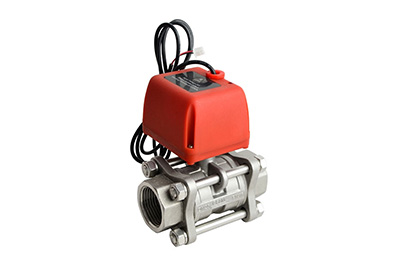 Stainless electric ball Valve jointed by threading